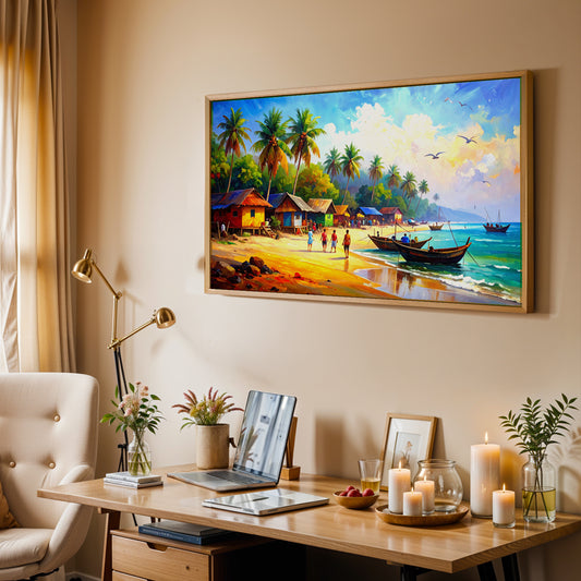 Golden Sands & Palm Shadows – Goa’s Coastal Charm