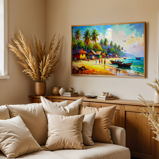 Golden Sands & Palm Shadows – Goa’s Coastal Charm