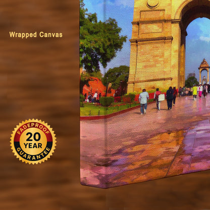 Gateway of Valor – India Gate Canvas Wall Art