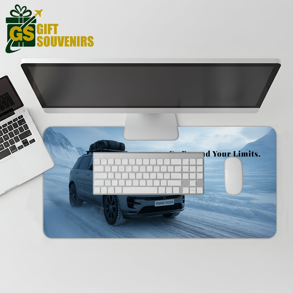 Go Beyond Your Limits – Range Rover Desk Pad | Desk Mat