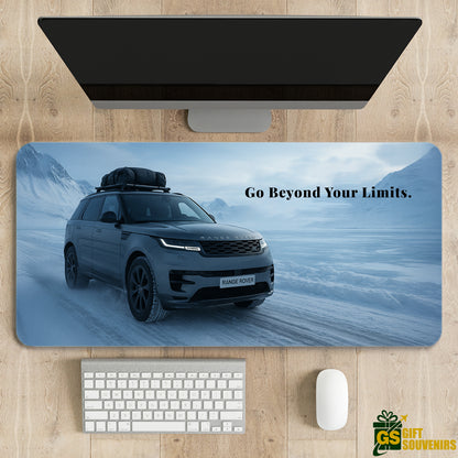 Go Beyond Your Limits – Range Rover Desk Pad | Desk Mat