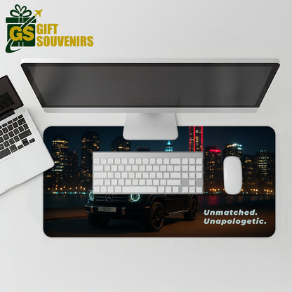 Unmatched. Unapologetic. – Mercedes G63 Desk Pad | Desk Mat