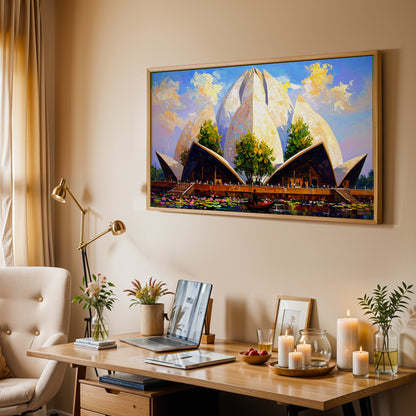 Lotus of Peace – Timeless Harmony Canvas Wall Art