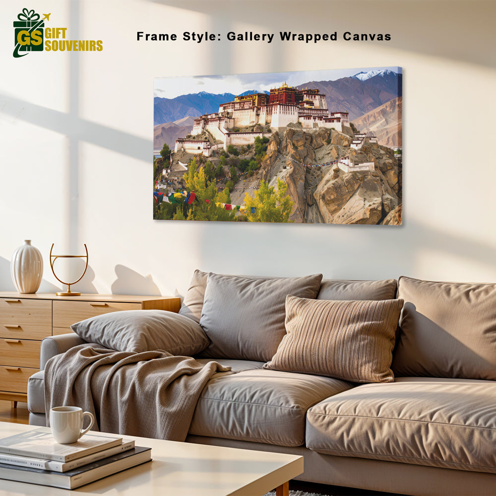 Key Monastery – Sentinel of Spiti Canvas Wall Art