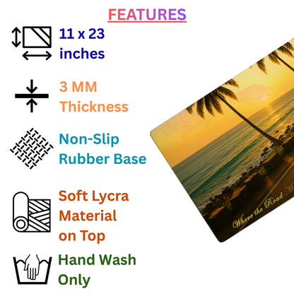 Where the Road Meets the Ocean – BMW Z4 Desk Pad | Desk Mat