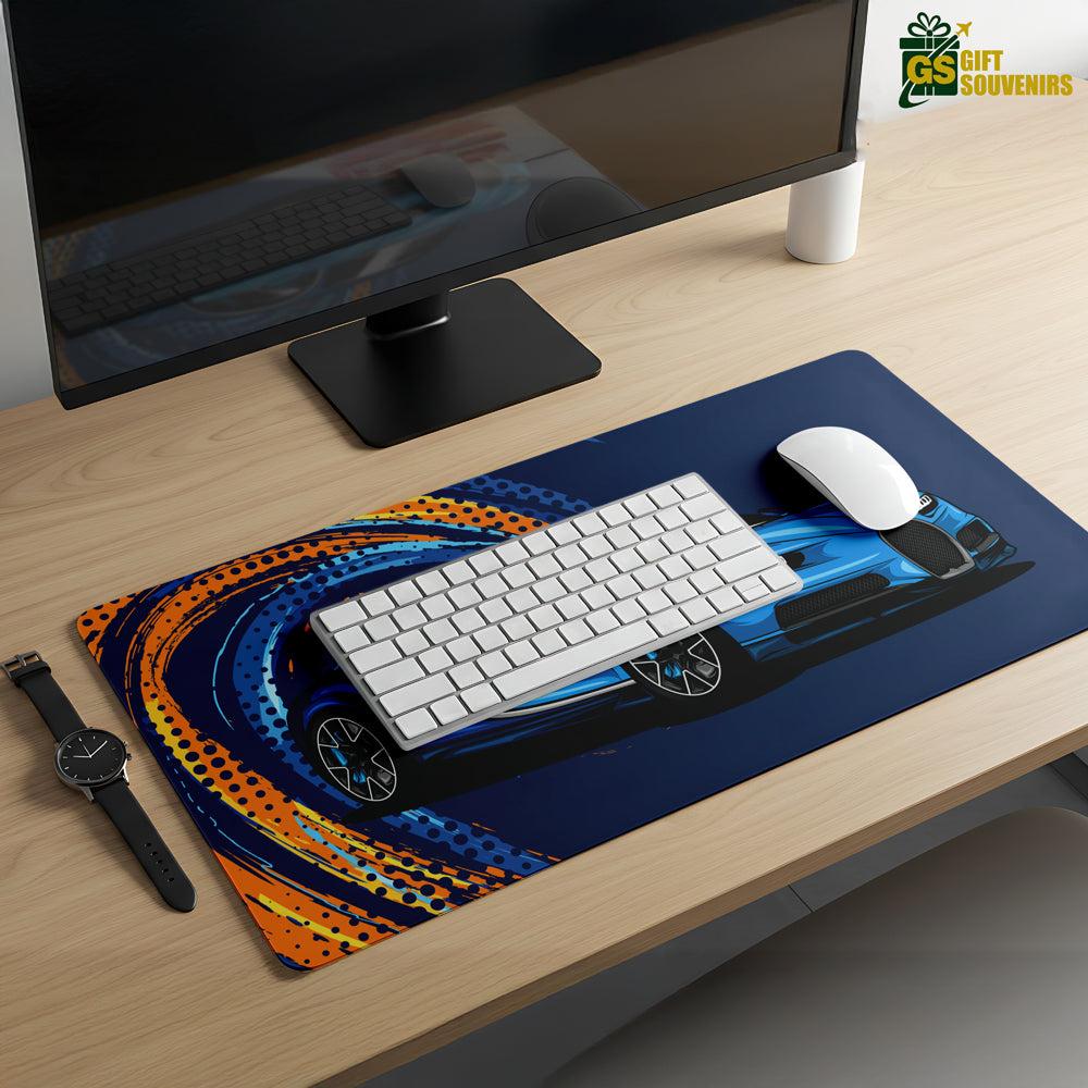 Turbo Swirl – Hypercar Desk Pad | Desk Mat