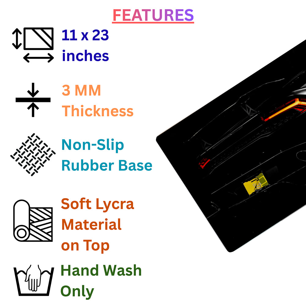 Born to Race – Built to Win Desk Pad | Desk Mat