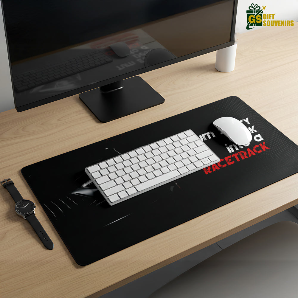 Turn Every Desk Into a Racetrack – Performance Desk Pad | Desk Mat