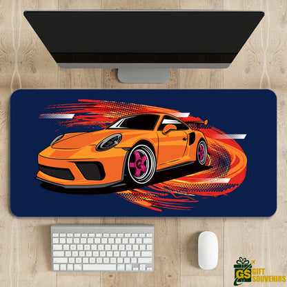 Apex Drift – Porsche Style Desk Pad | Desk Mat