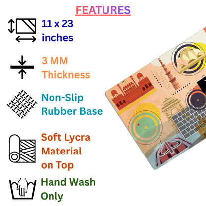 Essence of India – Artistic Heritage Desk Pad | Desk Mat