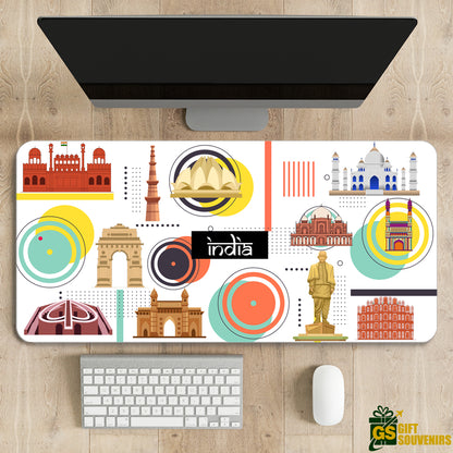 Essence of India – Artistic Heritage Desk Pad | Desk Mat