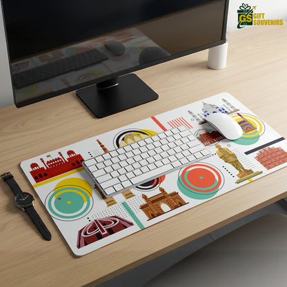 Essence of India – Artistic Heritage Desk Pad | Desk Mat