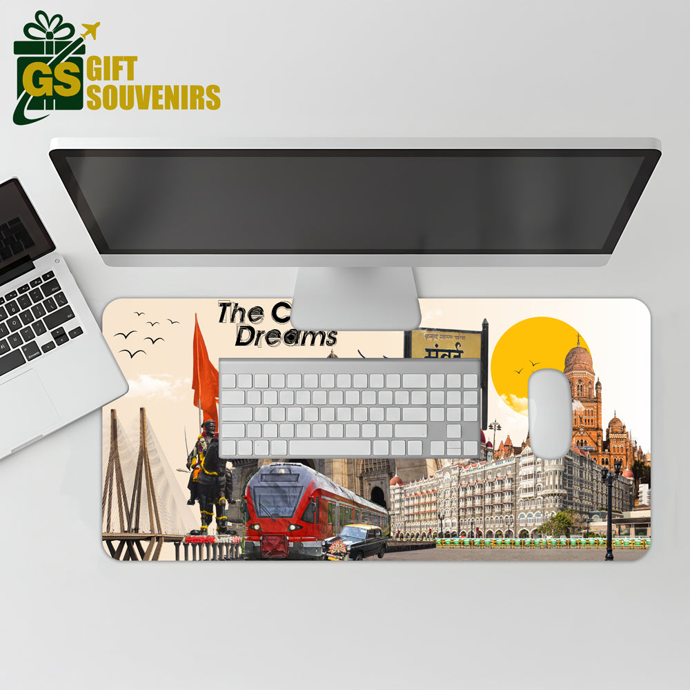 City of Dreams – Mumbai Heritage Desk Pad | Desk Mat