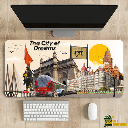 City of Dreams – Mumbai Heritage Desk Pad | Desk Mat