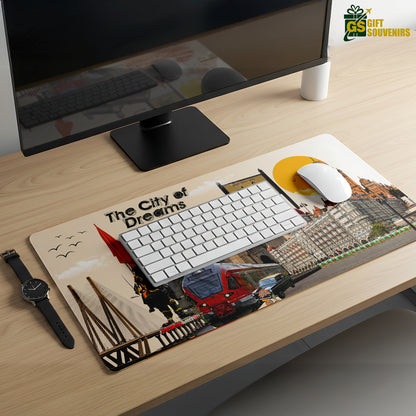 City of Dreams – Mumbai Heritage Desk Pad | Desk Mat