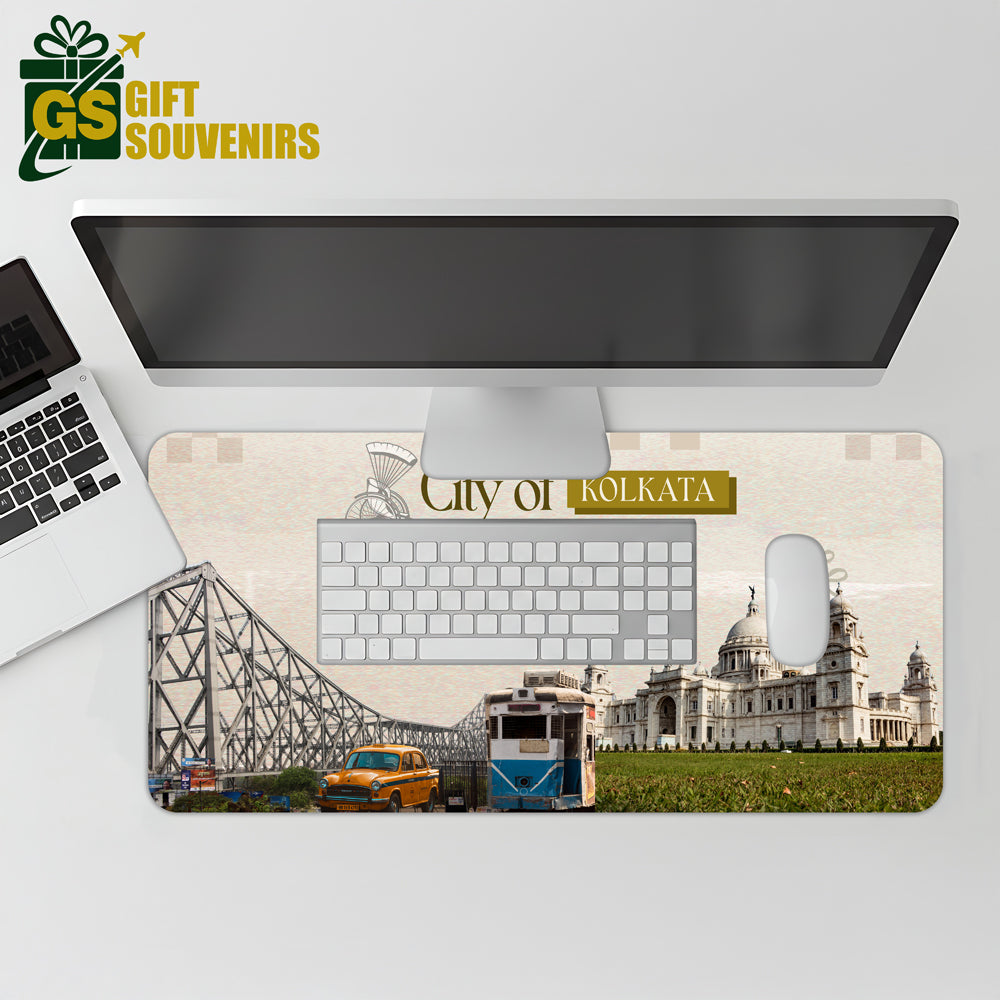 City of Joy – Kolkata Heritage Desk Pad | Desk Mat