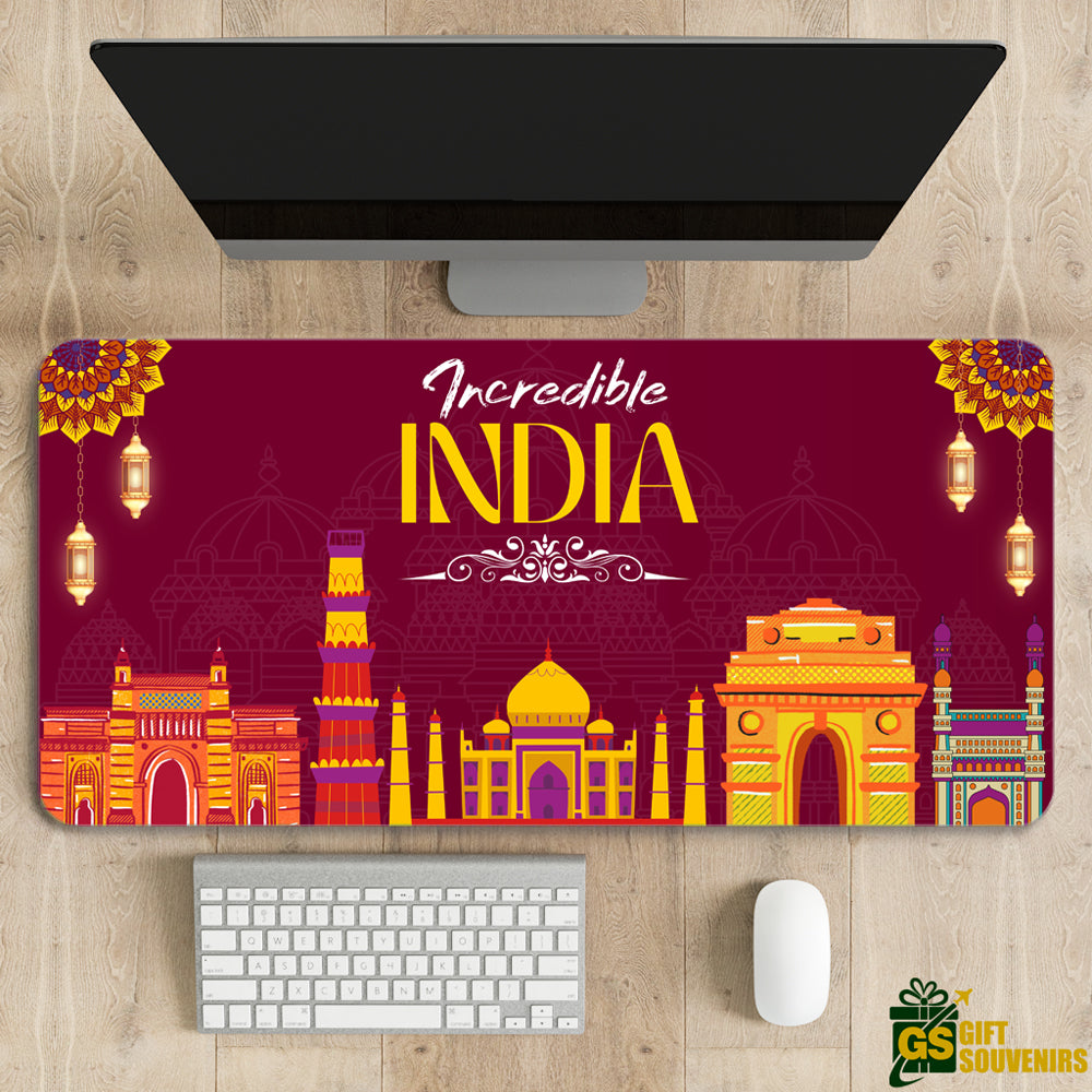 Incredible India – Festive Heritage Desk Pad | Desk Mat