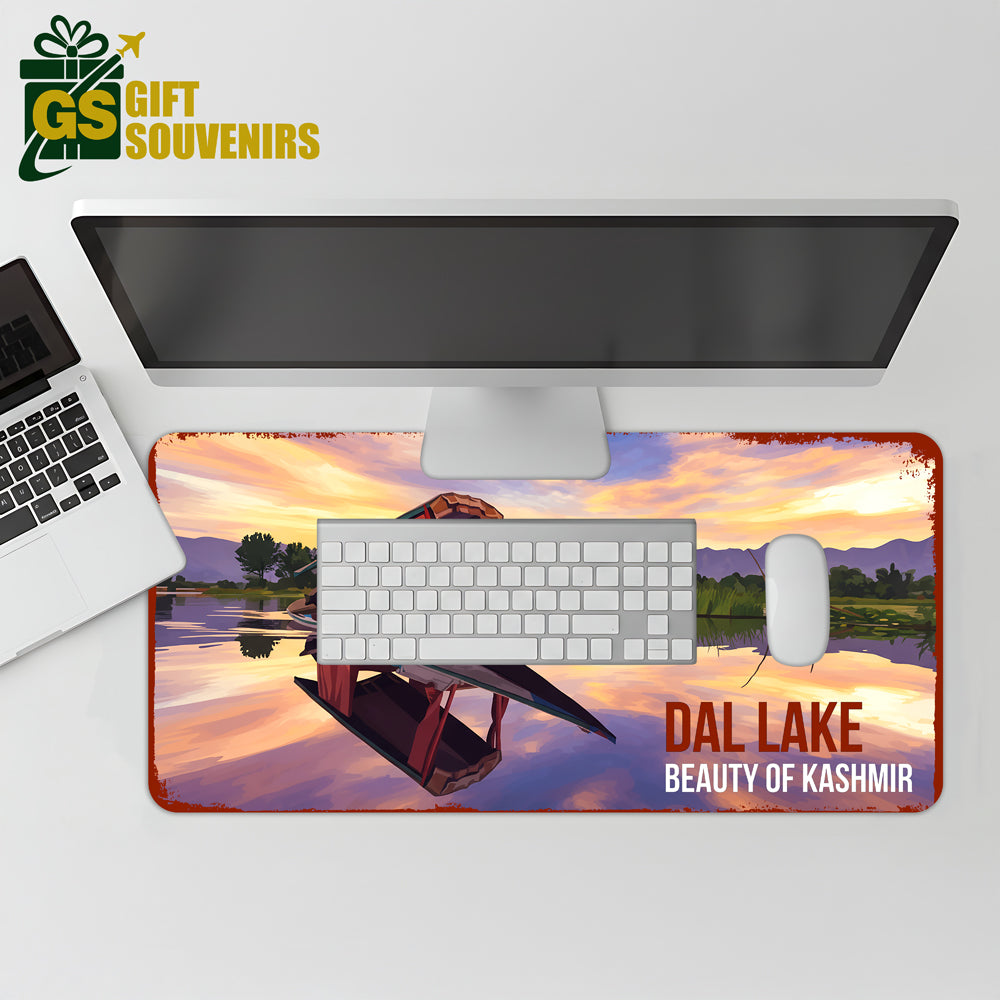 Dal Lake Serenity – Beauty of Kashmir Desk Pad | Desk Mat