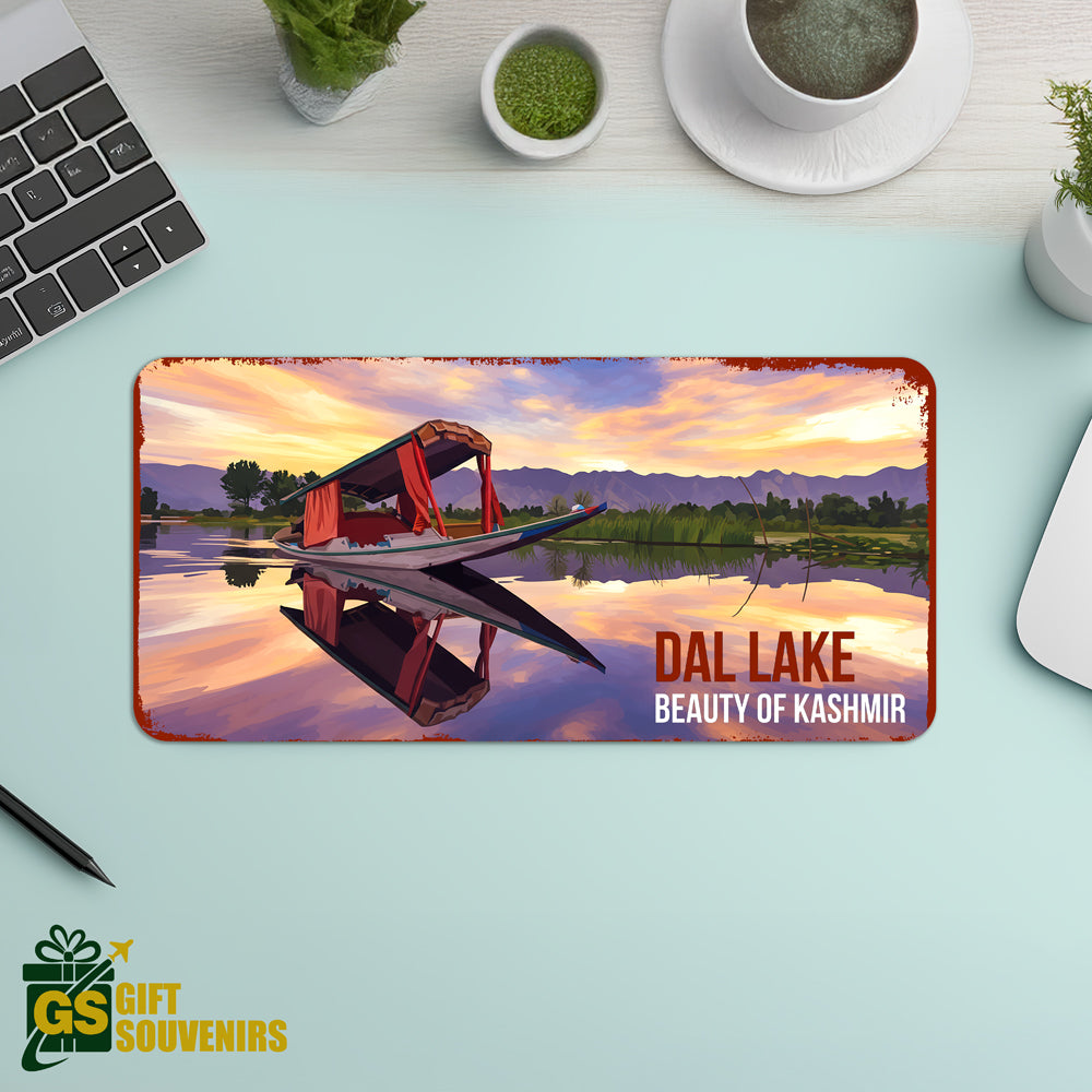 Dal Lake Serenity – Beauty of Kashmir Desk Pad | Desk Mat