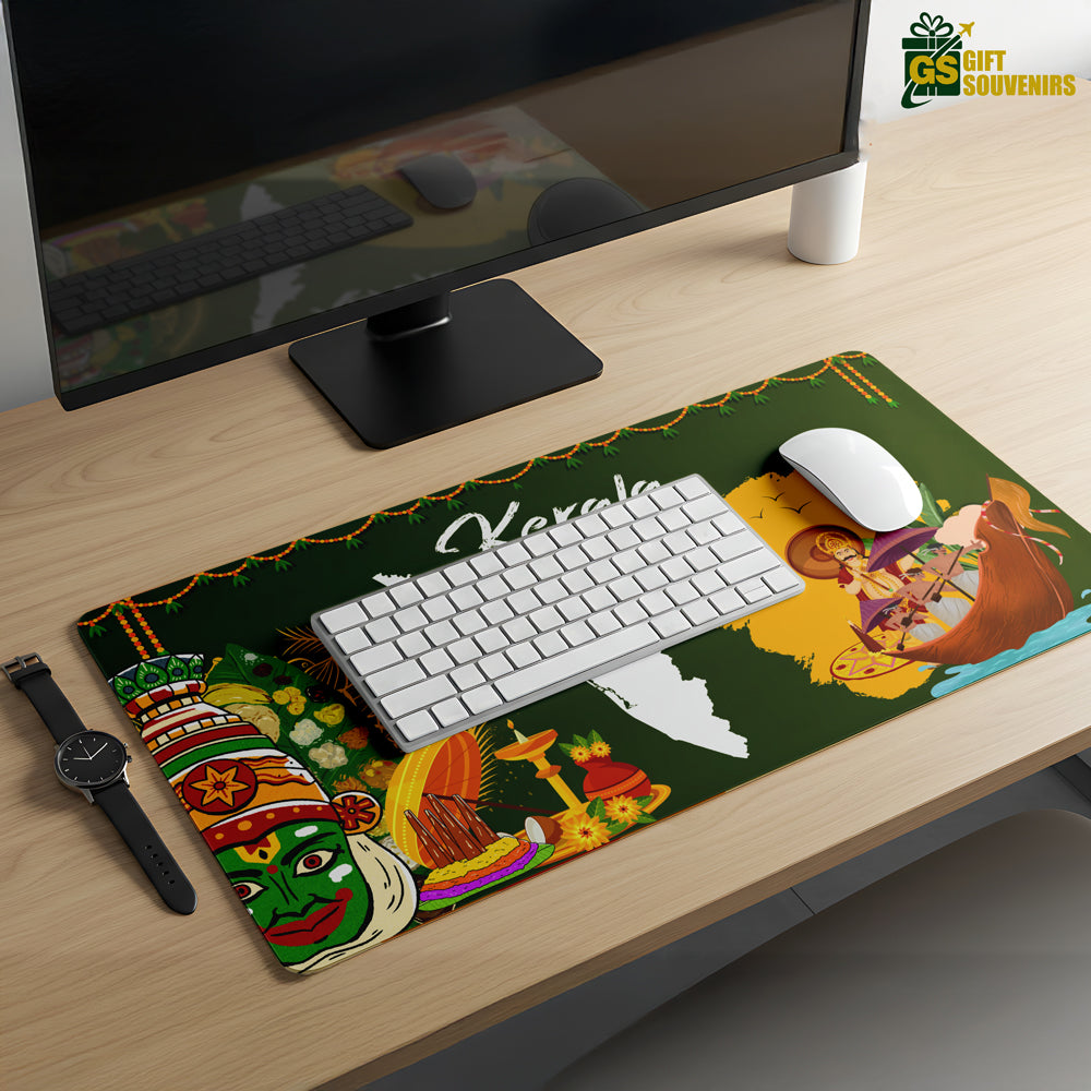 God’s Own Country – Kerala Culture Desk Pad | Desk Mat