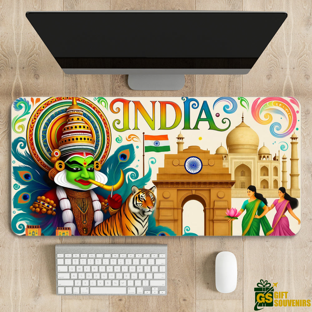 Spirit of India – Cultural Heritage Desk Pad | Desk Mat
