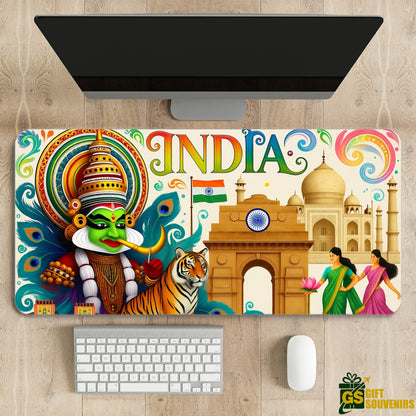 Spirit of India – Cultural Heritage Desk Pad | Desk Mat