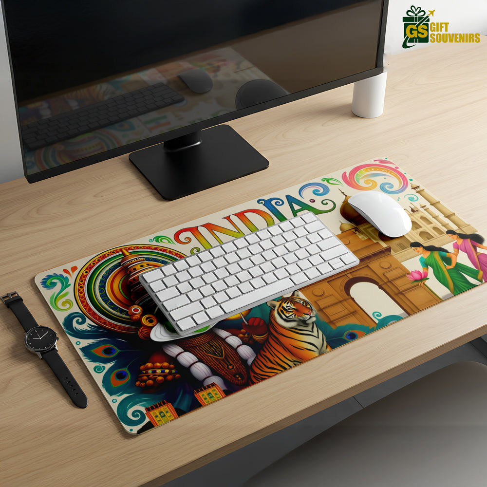 Spirit of India – Cultural Heritage Desk Pad | Desk Mat