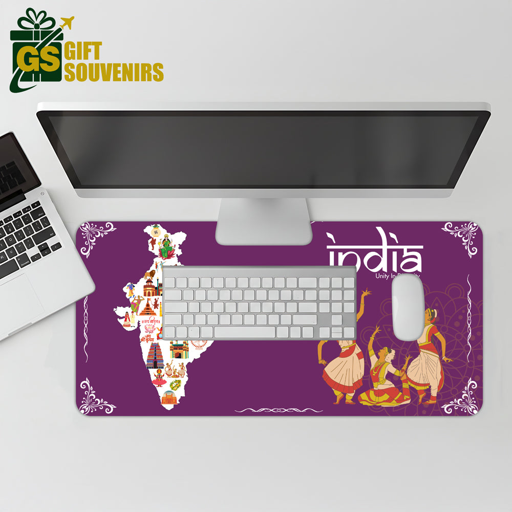 Unity in Diversity – Cultural India Desk Pad | Desk Mat