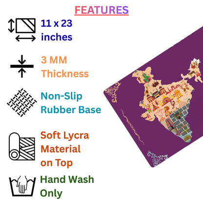 Unity in Diversity – Cultural India Desk Pad | Desk Mat