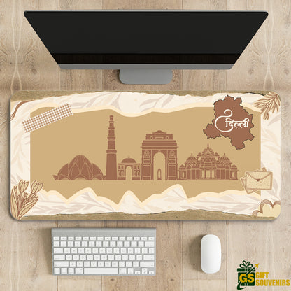 Heritage Delhi – Timeless Monuments Desk Pad | Desk Mat