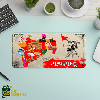 Maha Maharashtra – Pride & Heritage Desk Pad | Desk Mat
