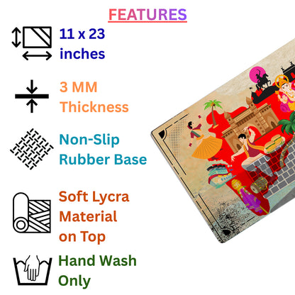 Maha Maharashtra – Pride & Heritage Desk Pad | Desk Mat