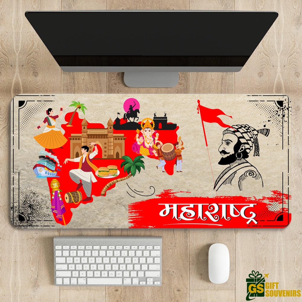 Maha Maharashtra – Pride & Heritage Desk Pad | Desk Mat