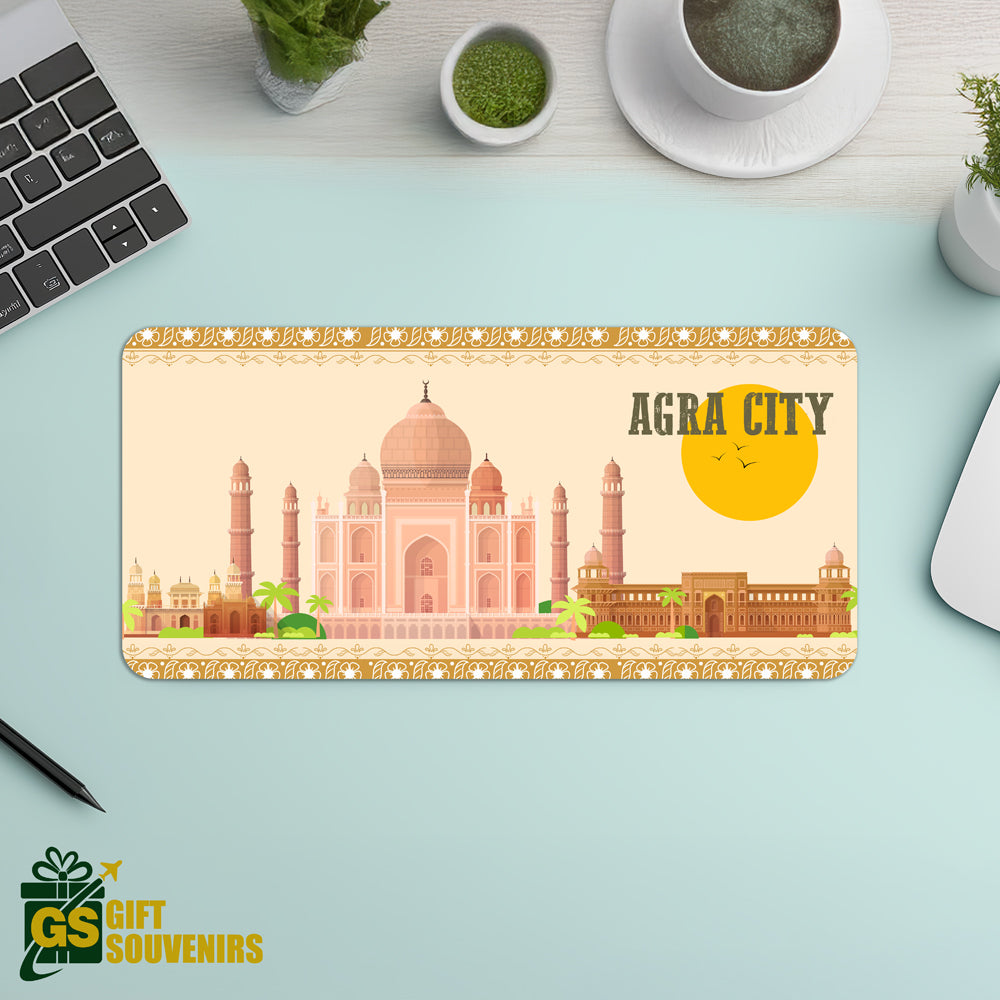 Agra City – Taj Heritage Desk Pad | Desk Mat