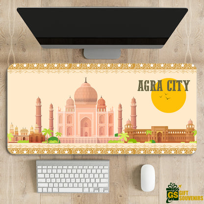 Agra City – Taj Heritage Desk Pad | Desk Mat