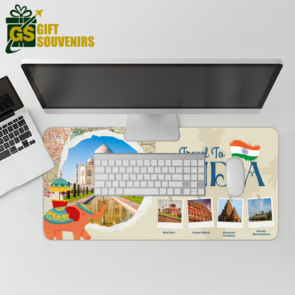 Travel to India – Iconic Destinations Desk Pad | Desk Mat