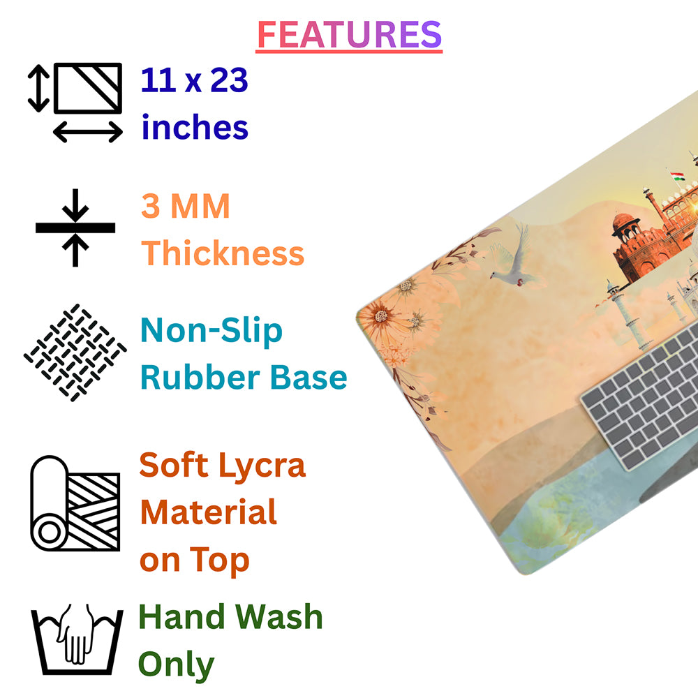 Dreamscape India – Majestic Heritage Desk Pad | Desk Mat