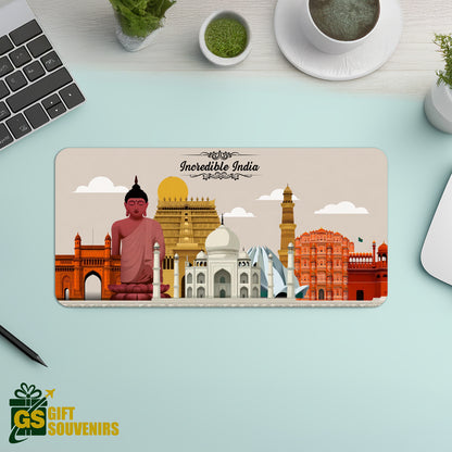 Incredible India – Timeless Monuments Desk Pad | Desk Mat