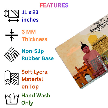 Incredible India – Timeless Monuments Desk Pad | Desk Mat
