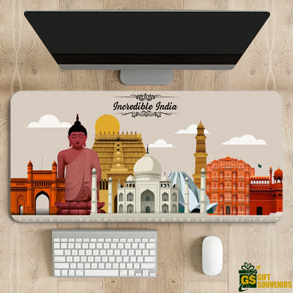 Incredible India – Timeless Monuments Desk Pad | Desk Mat