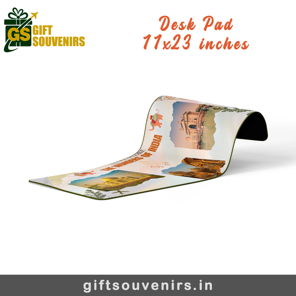Wonders of India – Iconic Travel Desk Pad | Desk Mat