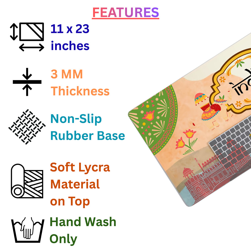 Royal India – Traditional Heritage Desk Pad | Desk Mat