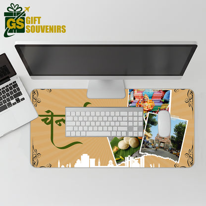Chennai Essence – Culture & Cuisine Desk Pad | Desk Mat