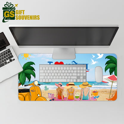 I Love Goa – Tropical Beach Vibes Desk Pad | Desk Mat