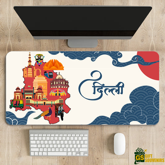 Dil Se Dilli – Delhi Culture Desk Pad | Desk Mat