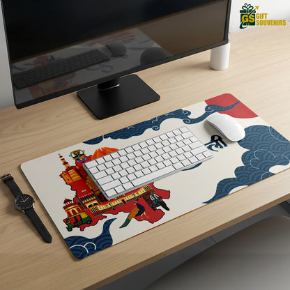 Dil Se Dilli – Delhi Culture Desk Pad | Desk Mat
