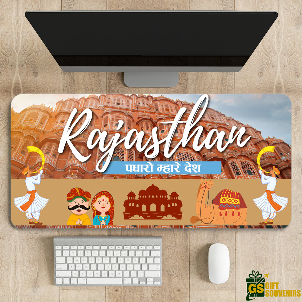 Royal Rajasthan – Cultural Heritage Desk Pad | Desk Mat