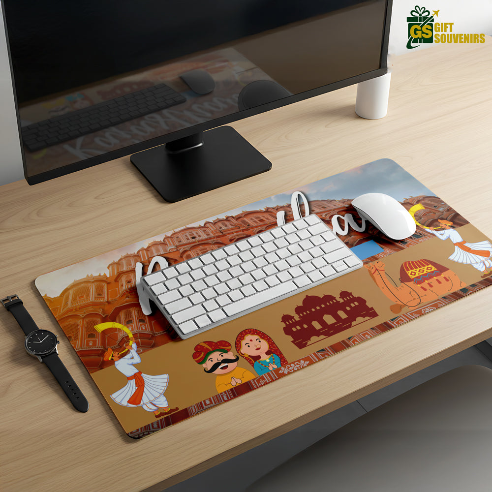 Royal Rajasthan – Cultural Heritage Desk Pad | Desk Mat
