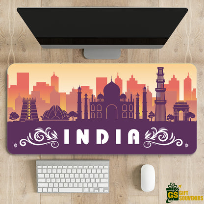 Modern India – Geometric Heritage Desk Pad | Desk Mat