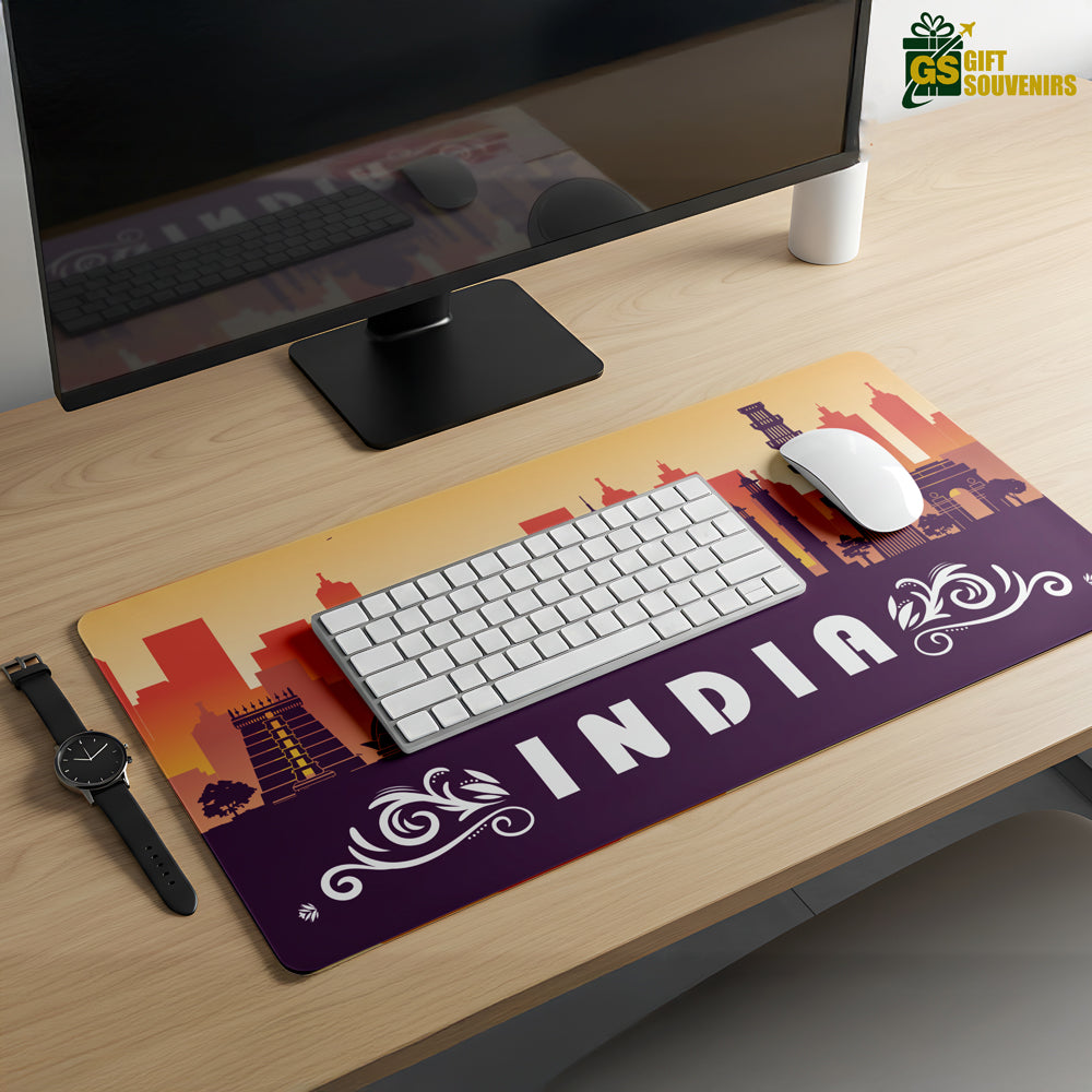 Modern India – Geometric Heritage Desk Pad | Desk Mat